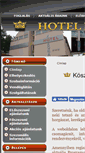 Mobile Screenshot of hotelkorona.hu